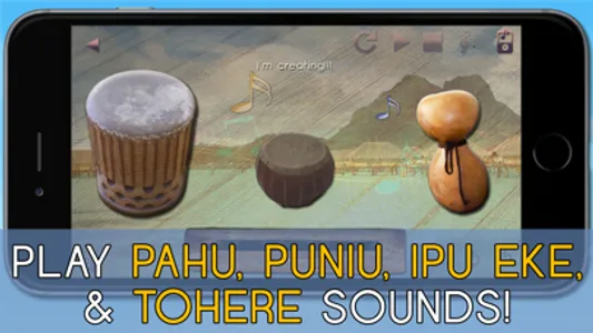 i Play My Hawaian Drums Fun screenshot 1