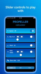 Propeller Calc screenshot 1