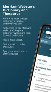 Merriam-Webster Dictionary+ screenshot 0