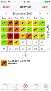 Autism Tracker Lite screenshot 2