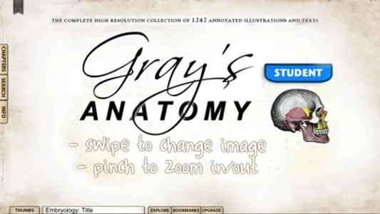 Gray's Anatomy Student Edition screenshot 0