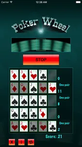 Poker Wheel screenshot 1