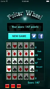 Poker Wheel screenshot 2