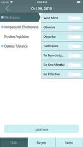 DBT Diary Card & Skills Coach screenshot 1