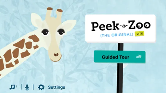 Peek-a-Zoo LITE: Zoo Peekaboo screenshot 0