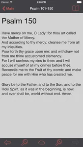 Catholic Psalter of the Blessed Virgin Mary screenshot 3