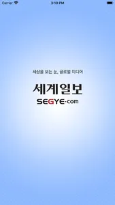 세계일보 The Segye Times screenshot 0