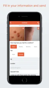 iDoc24 - Ask a dermatologist screenshot 1