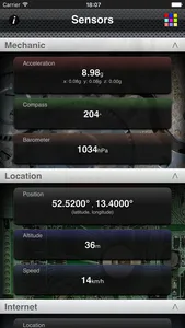 Sensors screenshot 3