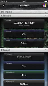 Sensors screenshot 4