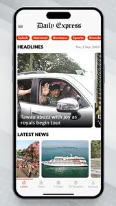 Daily Express Malaysia screenshot 0