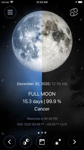 Deluxe Moon Pro • App & Widget screenshot 1