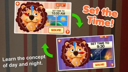 Interactive Telling Time screenshot 1