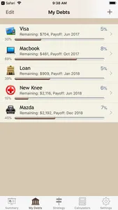 Debt Manager screenshot 1