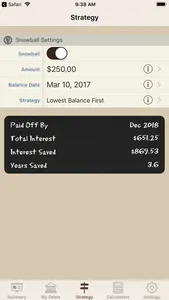 Debt Manager screenshot 2