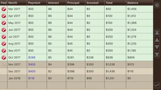 Debt Manager screenshot 3