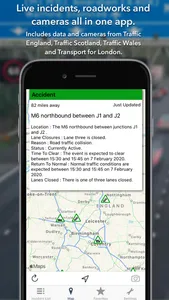 UK Roads - Traffic & Cameras screenshot 2