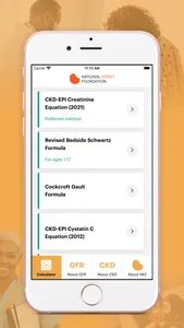 eGFR Calculators screenshot 1