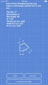 Piping Offset Calculator screenshot 7