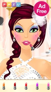 Makeup Girls Wedding Dress up screenshot 1