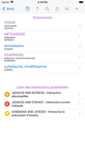 Interactions Médicaments screenshot 4