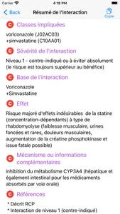 Interactions Médicaments screenshot 5