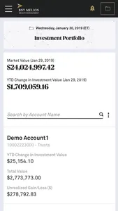 BNY Mellon Wealth Online screenshot 1