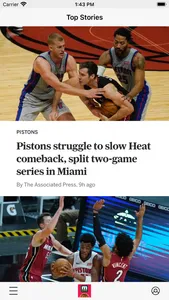 MLive: Detroit Pistons News screenshot 0