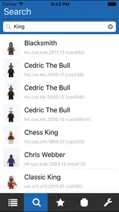 Unofficial Minifigure Catalog screenshot 1