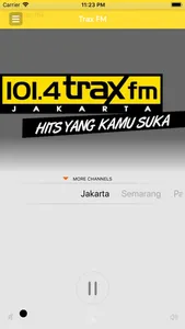 Trax FM screenshot 1