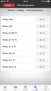 ECL Comfort 310 Portal screenshot 3