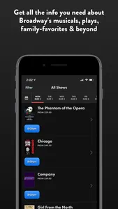 Broadway.com screenshot 1