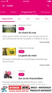 Notélé News screenshot 2