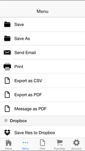 Check Book Register screenshot 3