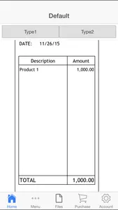 Purchase Order screenshot 1