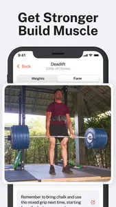 StrongLifts Weight Lifting Log screenshot 1