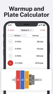 StrongLifts Weight Lifting Log screenshot 3