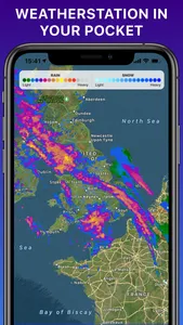 RAIN RADAR °- sky weather NOAA screenshot 5