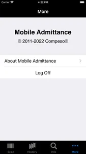 COMPESO Mobile Admittance screenshot 4