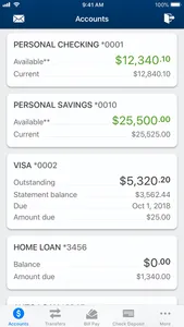 HomeTown Bank Mobile screenshot 1