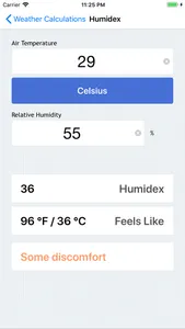 Weather Calculations screenshot 4