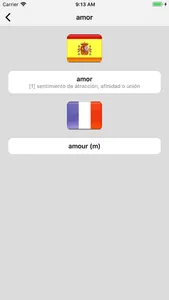 Espagnol-Français screenshot 1