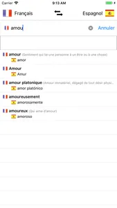 Espagnol-Français screenshot 2