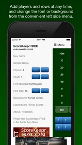 Score Keeper FREE screenshot 1