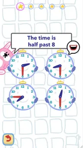 Tell the Time with Bubbimals screenshot 4