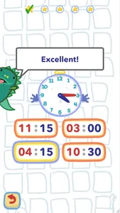 Tell the Time with Bubbimals screenshot 5