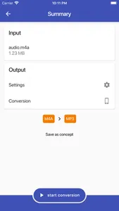 Convert Audio screenshot 1
