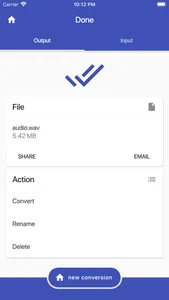 Convert Audio screenshot 3
