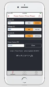 Ohms Law Calc. screenshot 5