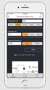 Ohms Law Calc. screenshot 6